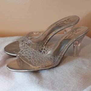 Elegant Silver Heels